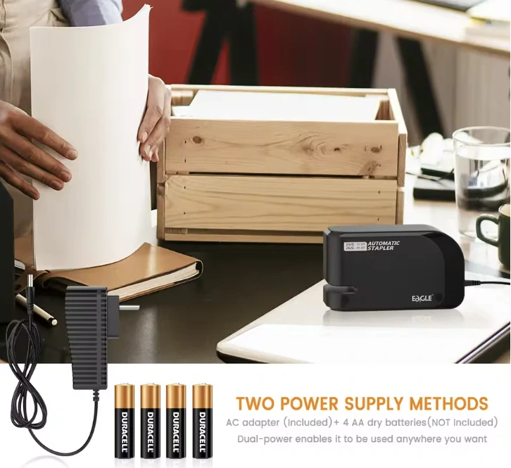 Eagle automatická sešívačka na 20 listů + 1000 sponek