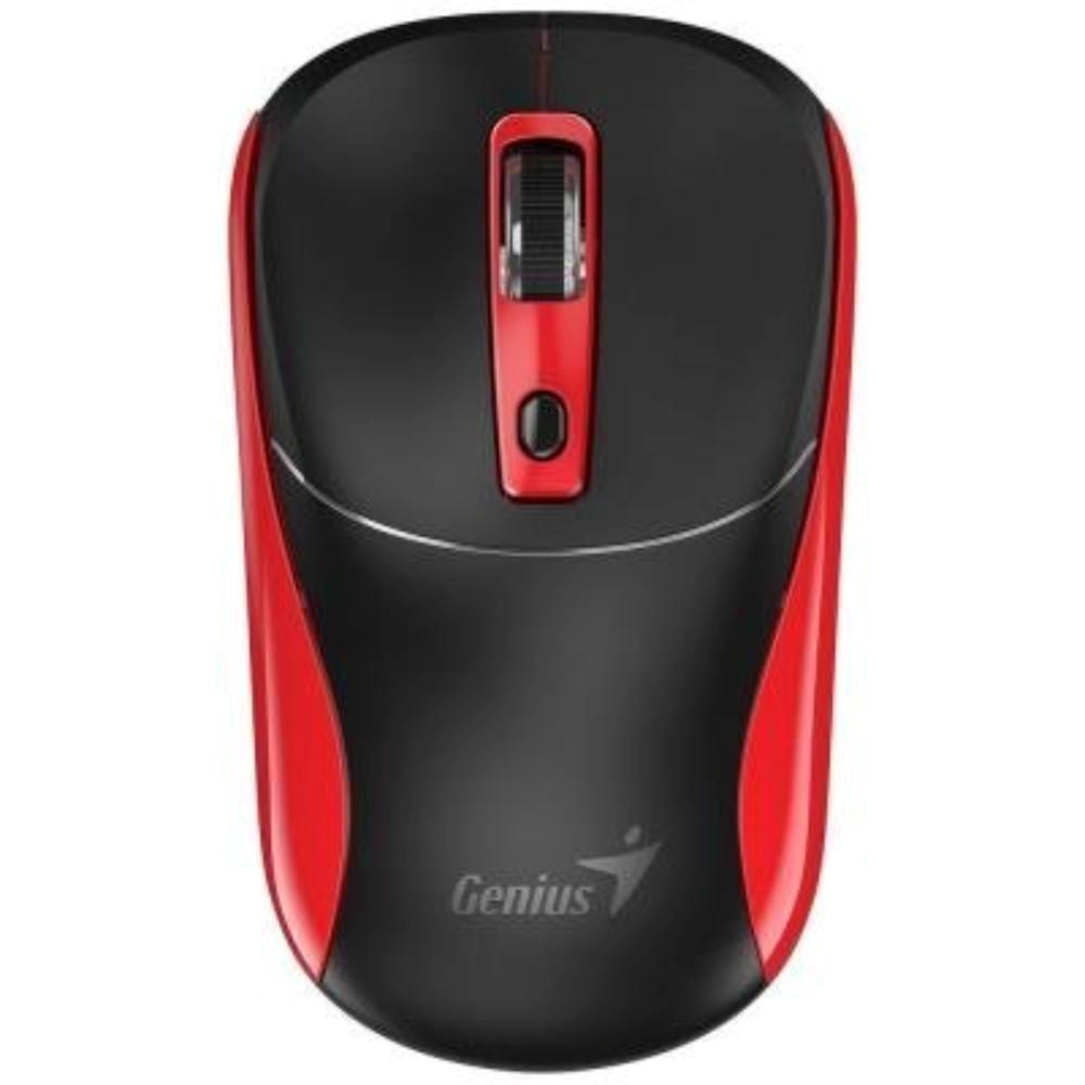 GENIUS myš NX-7123/ 1200 dpi/ bezdrátová/ Copilot/ černo-červená