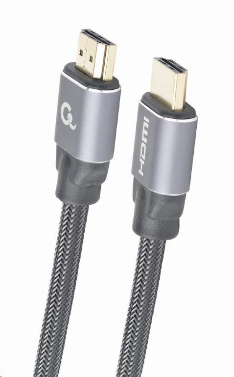 GEMBIRD Kabel HDMI 2.0, 5m, opletený, černý, blister