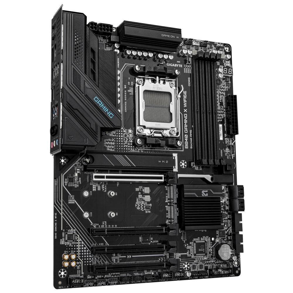 GIGABYTE MB Sc AM5 B840 GAMING X WF6E, AMD B840, 4xDDR5, WIFI, DP, HDMI, ATX