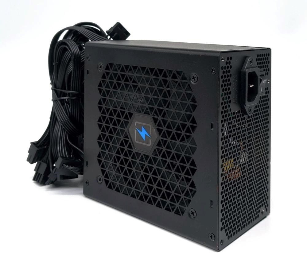 1stCOOL skříň Rainbow 4, Mid Tower, ATX, AU, Průhledná bočnice, 4x 120mm Fan, 650W, 88+, Černá