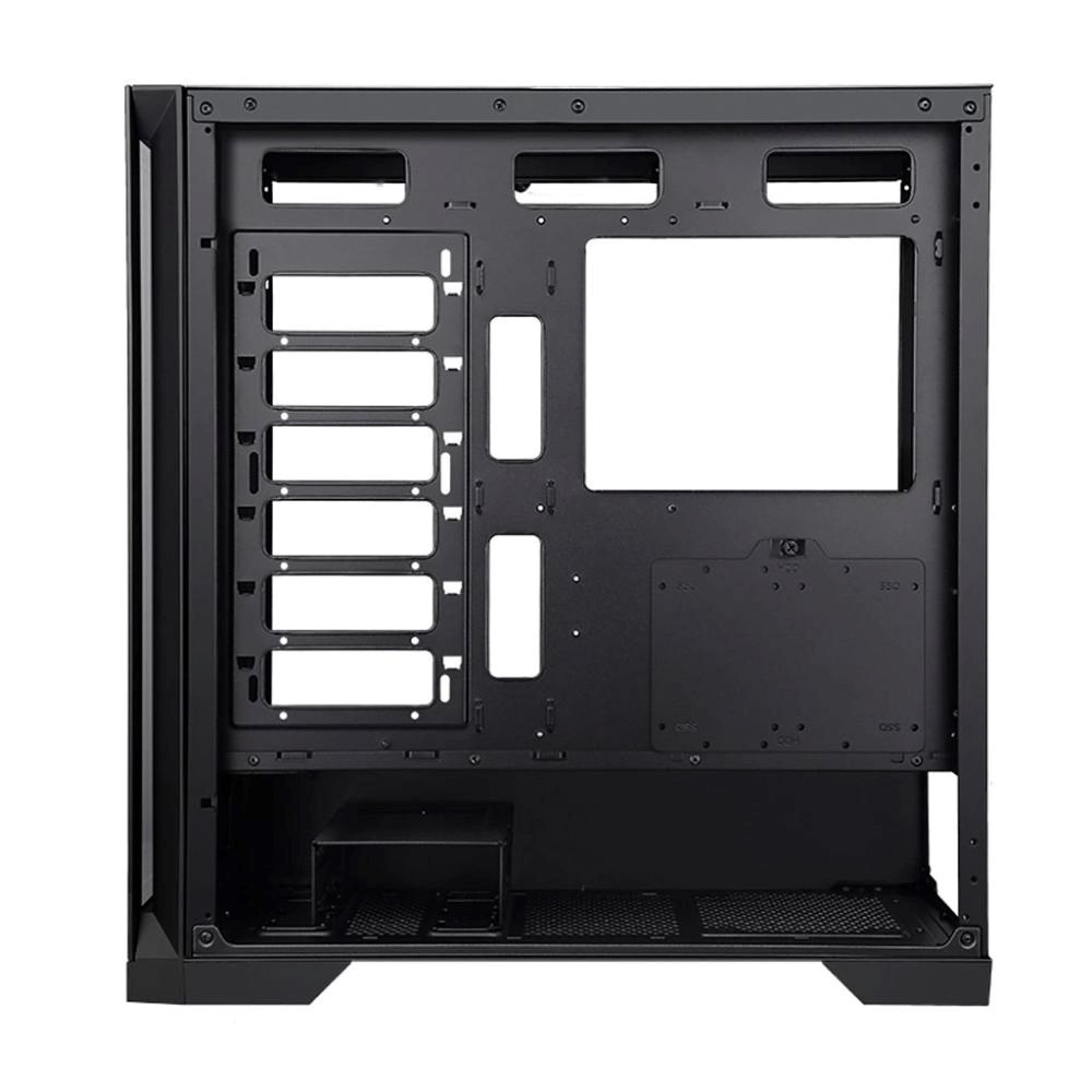 EVOLVEO Ptero Q2G, skříň ATX, 4x ARGB ventilátor, čelní+boční panel sklo, černá