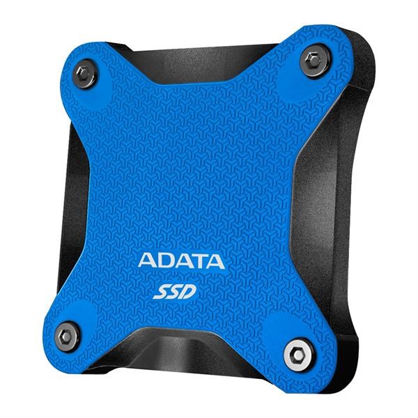 ADATA Externí SSD 512GB SD620, USB Micro-B, USB 3.2 Gen 2, R:520/W:460MB/s, modrá