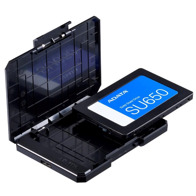 ADATA Externí BOX EC600, 2.5", USB 3.2, (7 mm/ 9.5mm HDD/SSD)