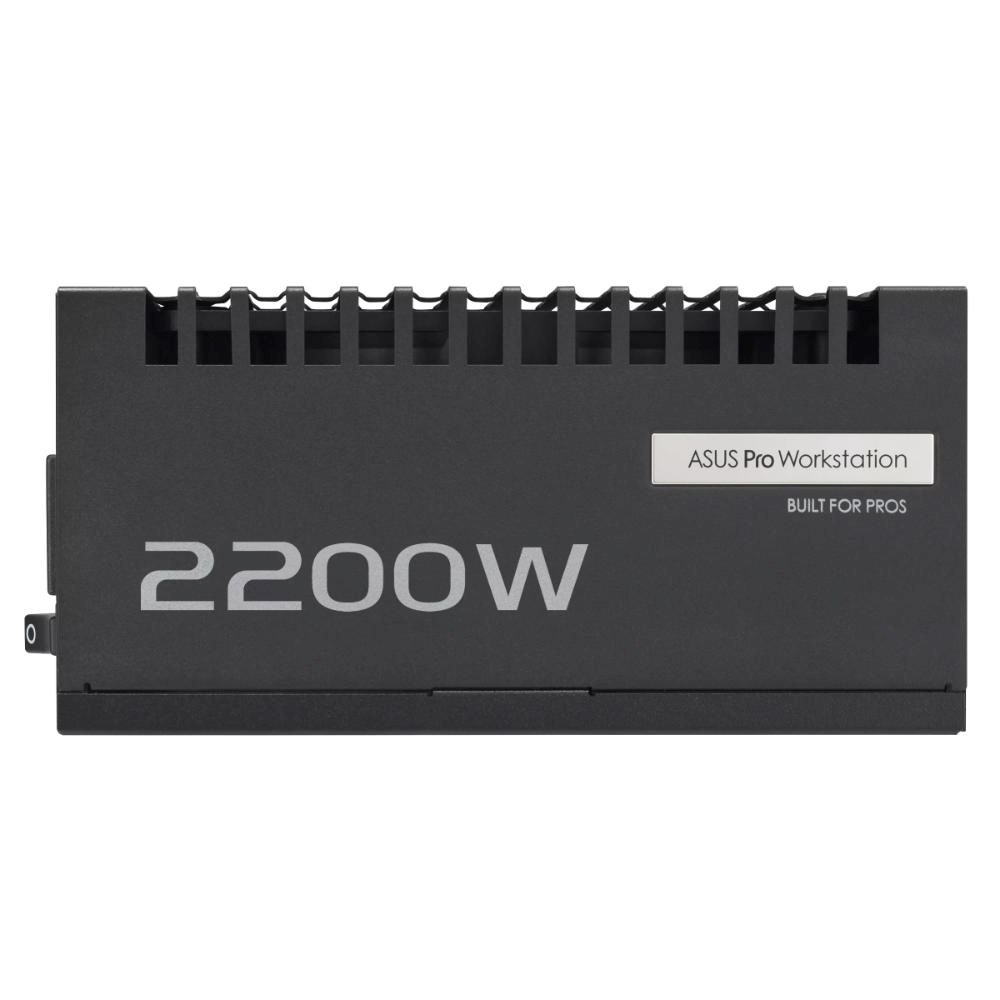ASUS zdroj Pro WS 2200W Platinum, 140mm, Plně modulární, 80 Plus Platinum, ATX 3.1