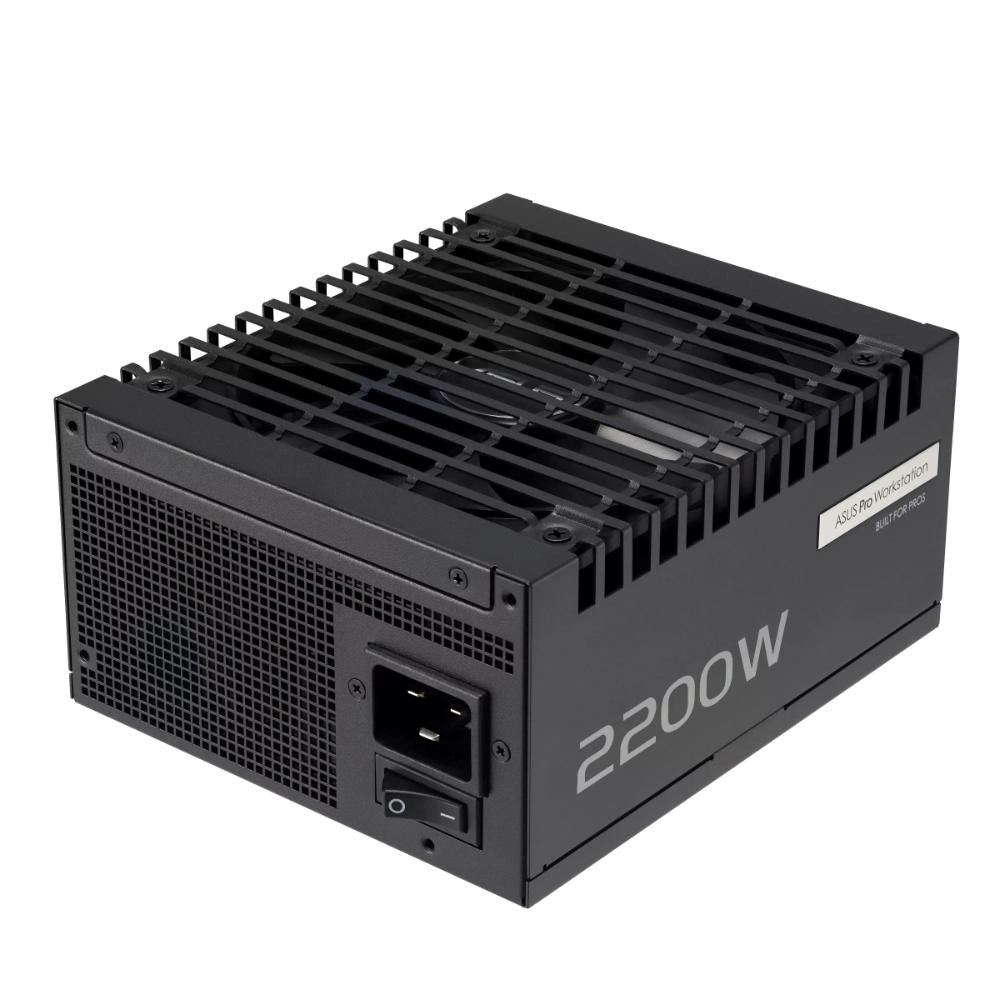 ASUS zdroj Pro WS 2200W Platinum, 140mm, Plně modulární, 80 Plus Platinum, ATX 3.1
