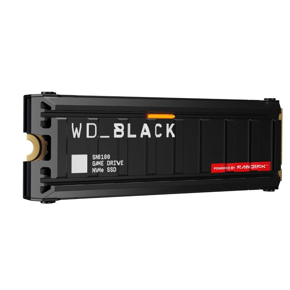 WD BLACK SSD NVMe 2TB PCIe SN8100 Powered by SanDisk, Gen5, (R:14900, W:14000MB/s), Chladič