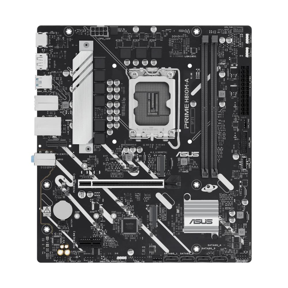 ASUS MB Sc LGA1851 PRIME H810M-A-CSM, 2xDDR5, 1xDP, 1xHDMI, mATX