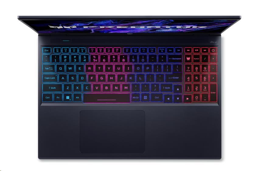 ACER NTB Predator Helios Neo 16 AI (PHN16-73-98QX),Ultra9-275HX,16"WQXGA,32GB,1TB SSD,RTX 5060,W11H,Black