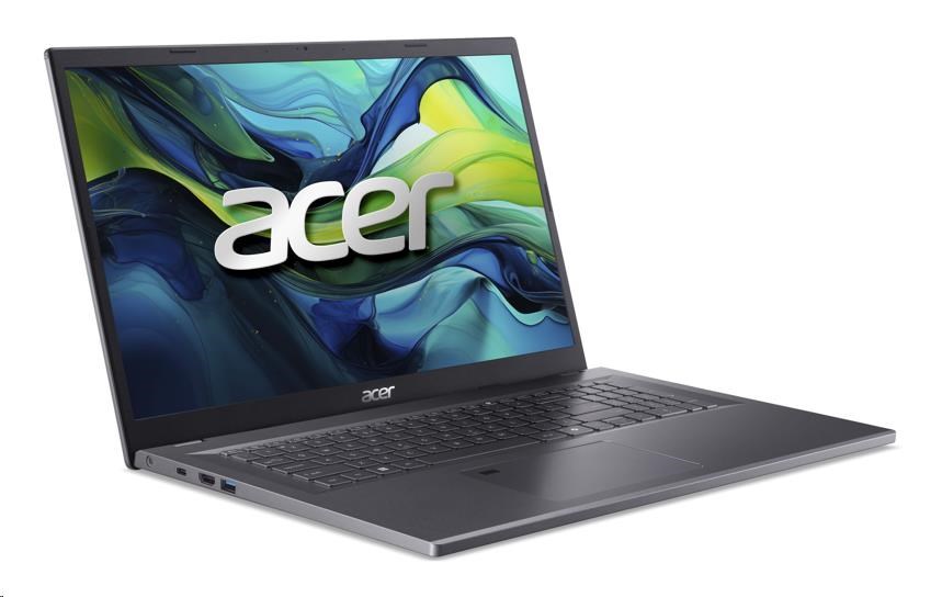 ACER NTB Aspire 17 (A17-51M-753U),Core 7 150U,17.3"FHD,16GB,1TB SSD,Intel Graphics,Linux,Gray