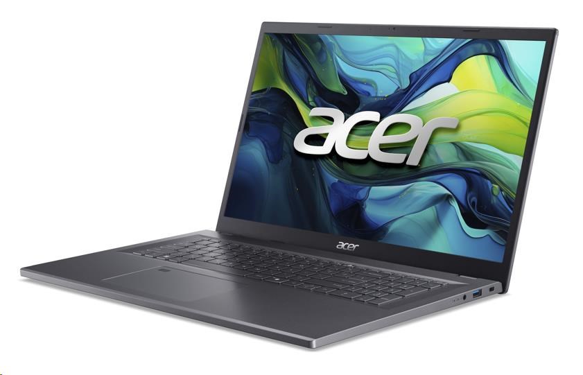 ACER NTB Aspire 17 (A17-51M-753U),Core 7 150U,17.3"FHD,16GB,1TB SSD,Intel Graphics,Linux,Gray