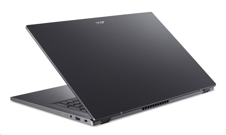 ACER NTB Aspire 17 (A17-51M-753U),Core 7 150U,17.3"FHD,16GB,1TB SSD,Intel Graphics,Linux,Gray
