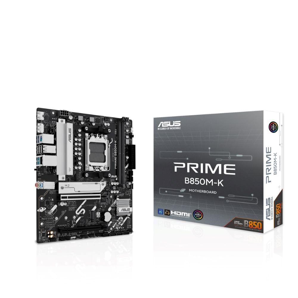 ASUS MB Sc AM5 PRIME B850M-K, AMD B850, 2xDDR5, 1xDP, 1xHDMI, mATX