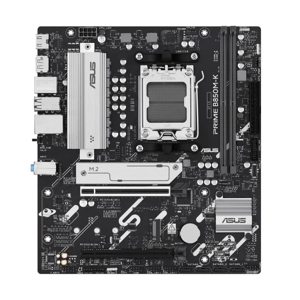 ASUS MB Sc AM5 PRIME B850M-K, AMD B850, 2xDDR5, 1xDP, 1xHDMI, mATX