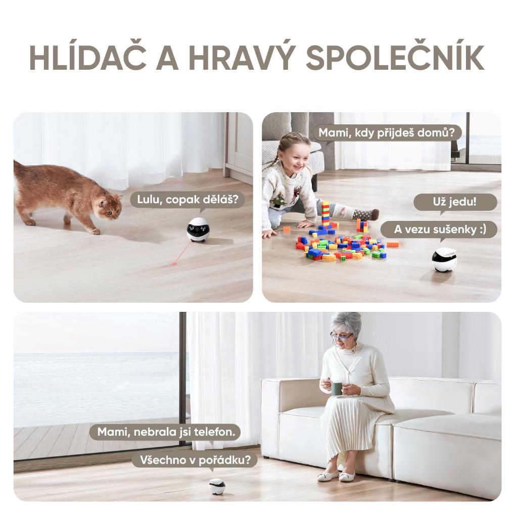 Enabot EBO Air 2 - Robotický AI společník s 2K kamerou