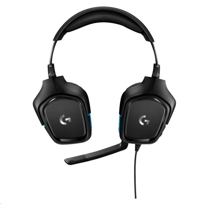 Logitech herní sluchátka G432 7.1 Wired