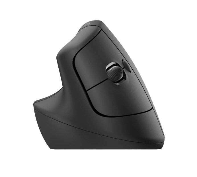 Logitech Lift Left Vertikální ergonomická myš pro leváky, graphite/ black