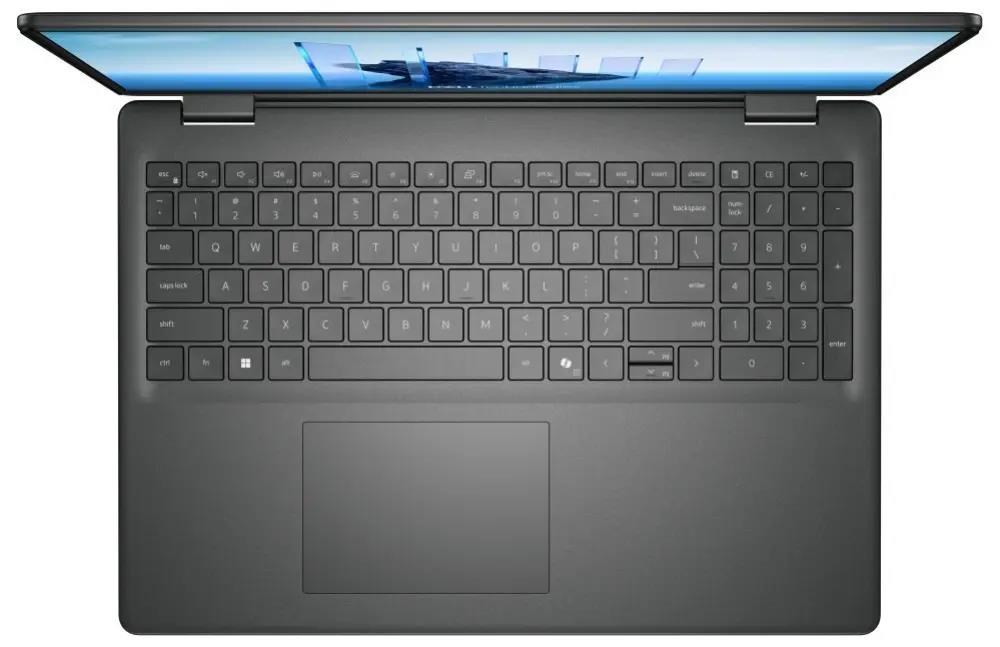 DELL NTB 16 DC16250/C5-120U/8GB/512GB SSD/16" FHD+ /Integrated/FgrPr/3 Cell/65W/WLAN/Backlit Kb/W11 Pro/3Y PS NBD