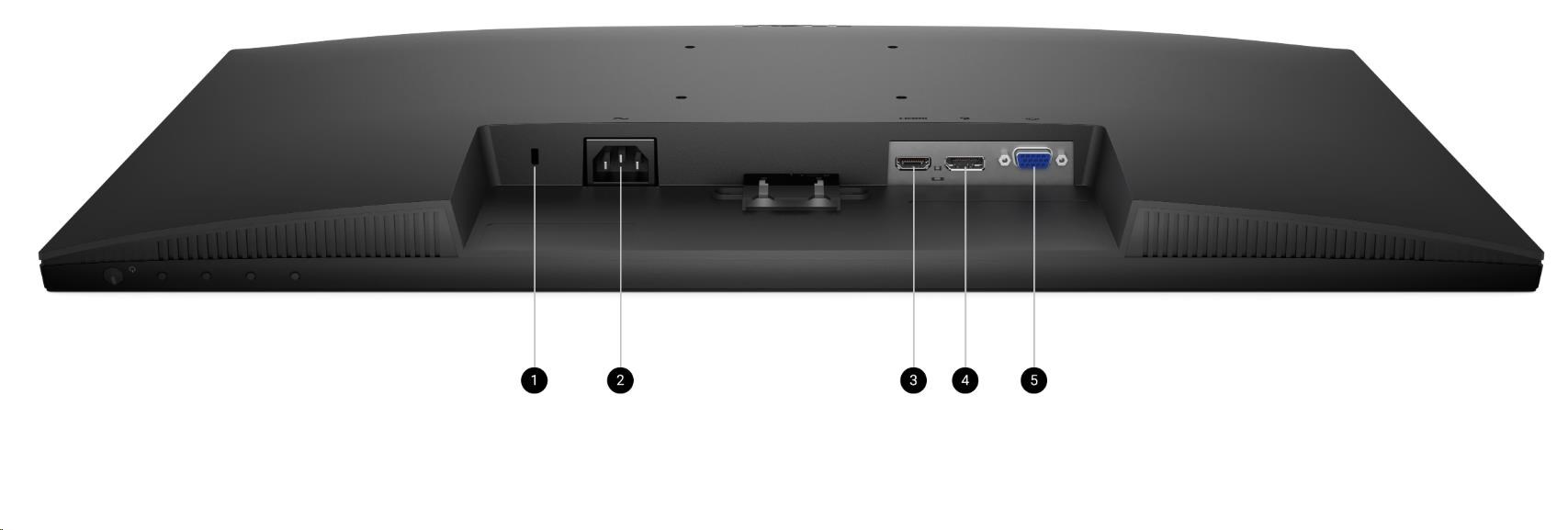 DELL LCD E2725HM - 27"IPS/LED/1920x1080/16:9/100Hz/5ms/1000:1/250 cd/m2/DP/VGA/HDMI/VESA/3YNBD (210-BRDQ)