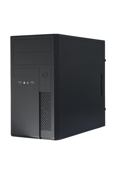 CHIEFTEC skříň Mesh Series/Minitower, 350W, XT-01B-350S8, Black, USB 3.0