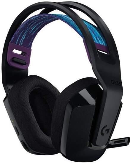 Logitech herní sluchátka G535 LIGHTSPEED, Wireless Gaming Headset, black