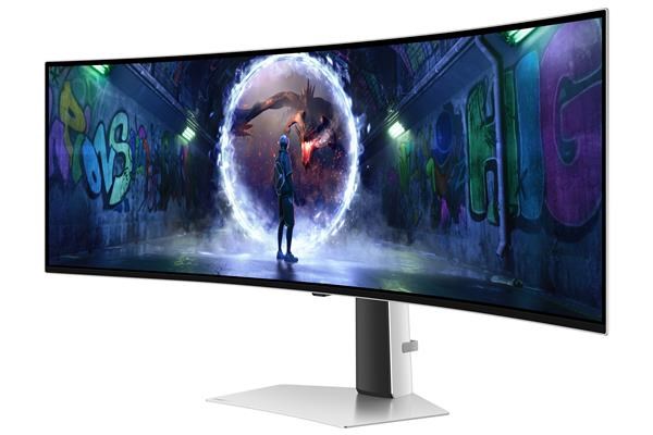 SAMSUNG MT LED LCD 49" Samsung Odyssey OLED G9 (G93SD) - 5120x1440, QD-OLED, Prohnutý 1800R, 240Hz