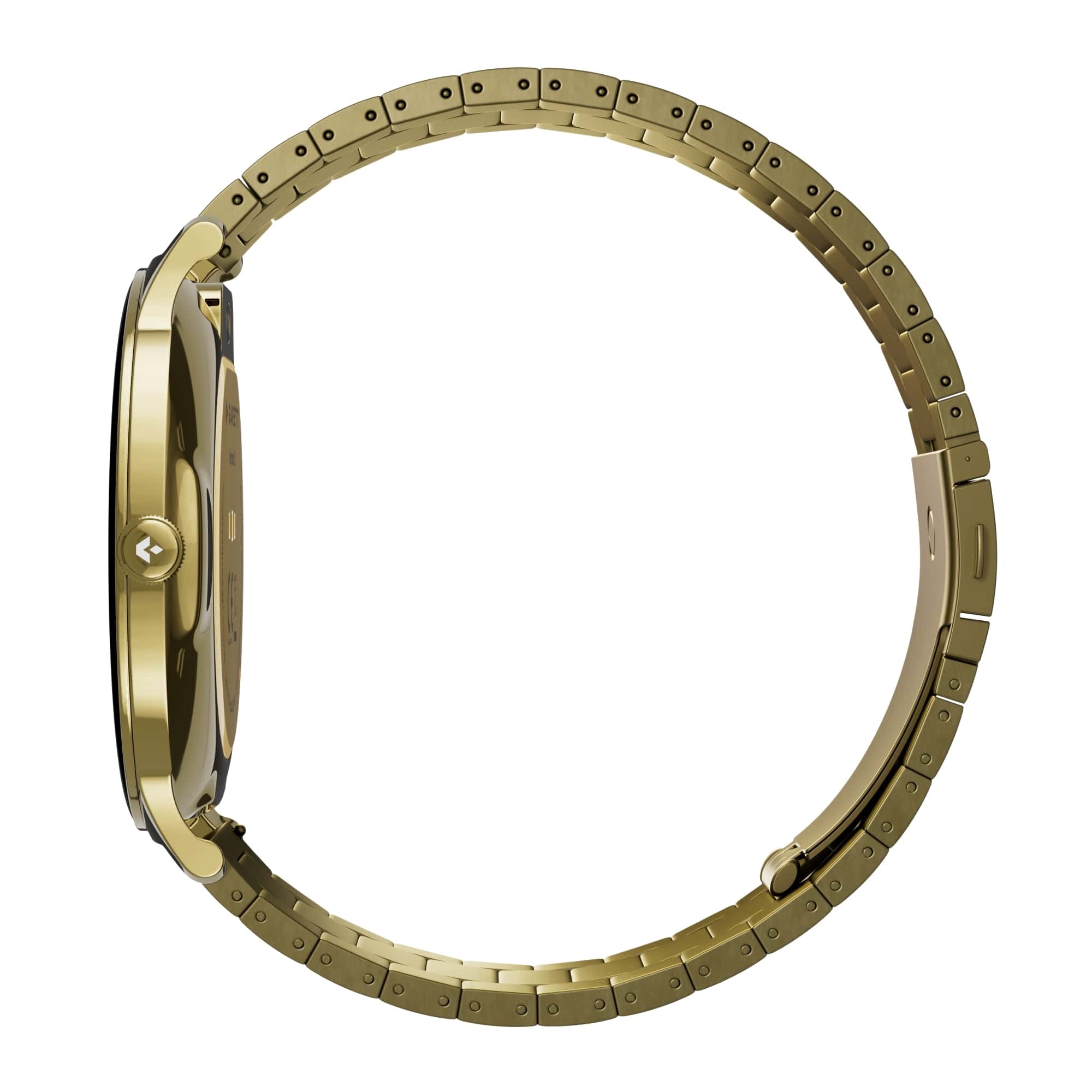Garett Smartwatch Verona 2 zlatá SOLID steel