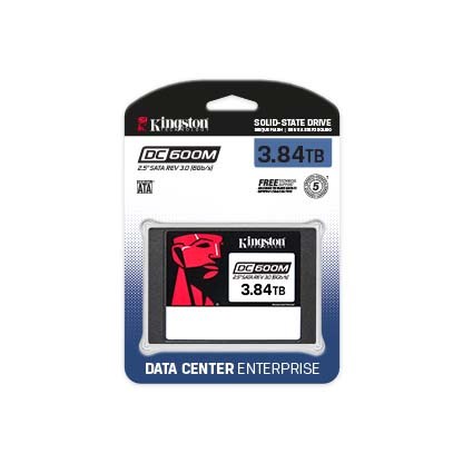 Kingston SSD 4TB (3840G) DC600M (Entry Level Enterprise/Server) 2.5” SATA
