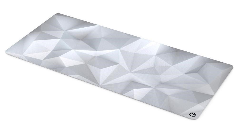 ENDORFY Podložka pod myš Crystal Onyx White XL, 900x400x3, bílá