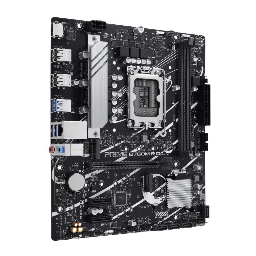 ASUS MB Sc LGA1700 PRIME B760M-R D4, Intel B760, 2xDDR4, 1xHDMI, mATX