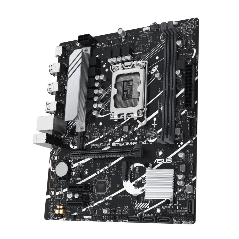 ASUS MB Sc LGA1700 PRIME B760M-R D4, Intel B760, 2xDDR4, 1xHDMI, mATX