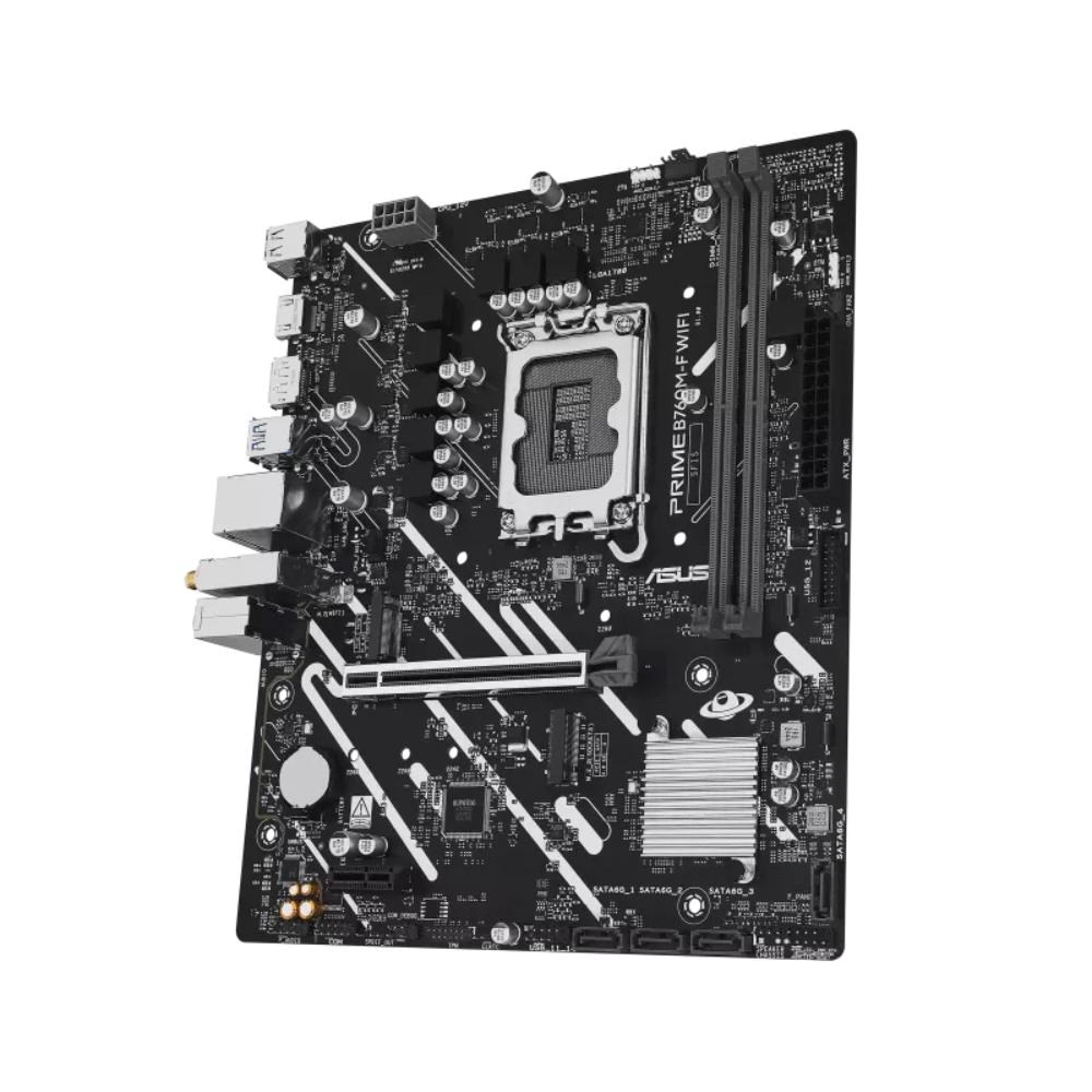 ASUS MB Sc LGA1700 PRIME B760M-F WIFI, Intel B760, 2xDDR5, WiFi, 1xDP, 1xHDMI, mATX