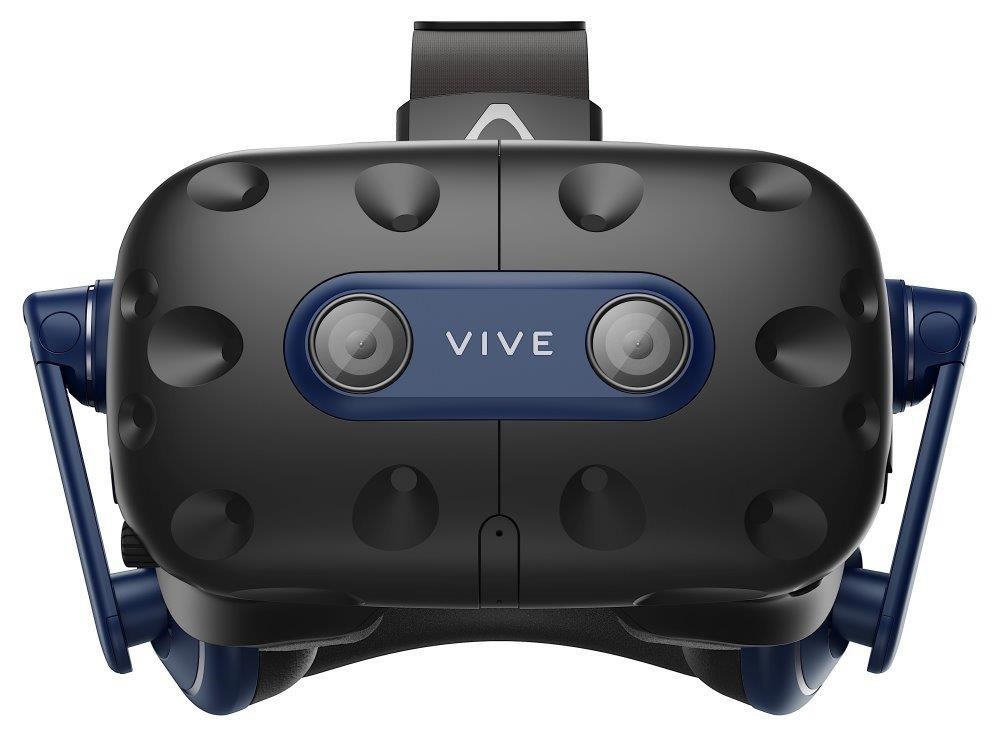 HTC Vive Pro 2 HMD brýle pro virtuální realitu, 2x 2448x2448px 5K rozlišení, 120Hz, FOV 120°, černá/modrá