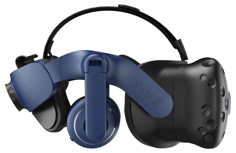 HTC Vive Pro 2 HMD brýle pro virtuální realitu, 2x 2448x2448px 5K rozlišení, 120Hz, FOV 120°, černá/modrá