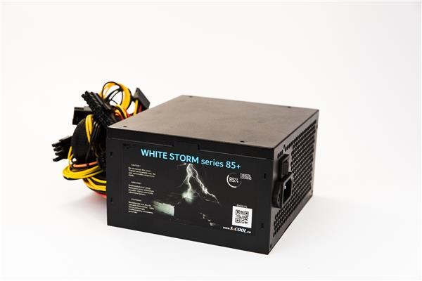 1stCOOL zdroj ATX 550W WHITE STORM 550, APFC, 85+