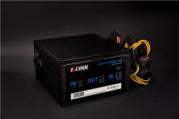 1stCOOL zdroj ATX 550W WHITE STORM 550, APFC, 85+
