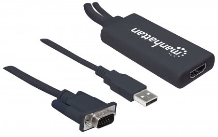 MANHATTAN Převodník z VGA a USB na HDMI