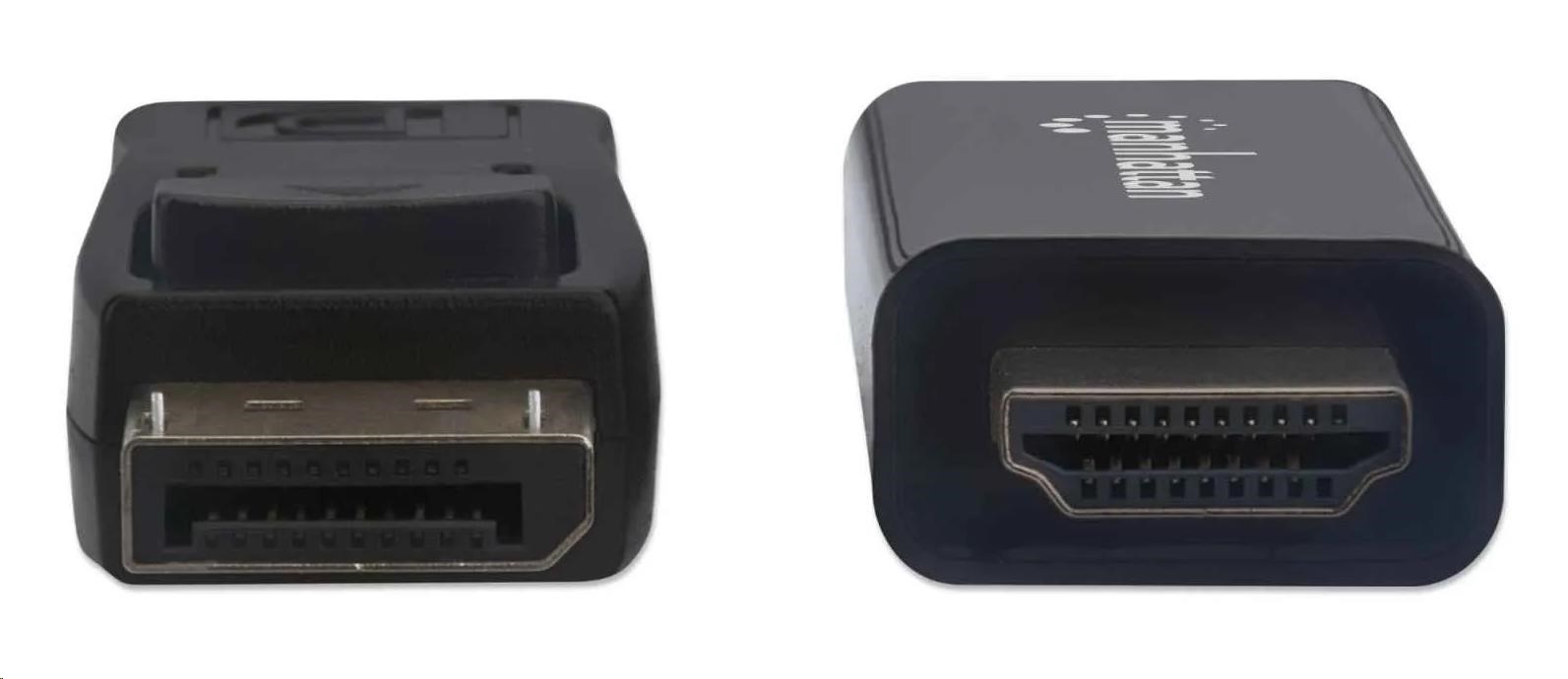 MANHATTAN Kabel DisplayPort na HDMI 1080p, 1.8m, černý