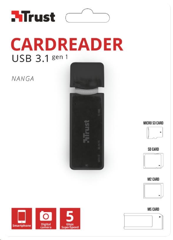 TRUST Nanga USB 3.1 Cardreader