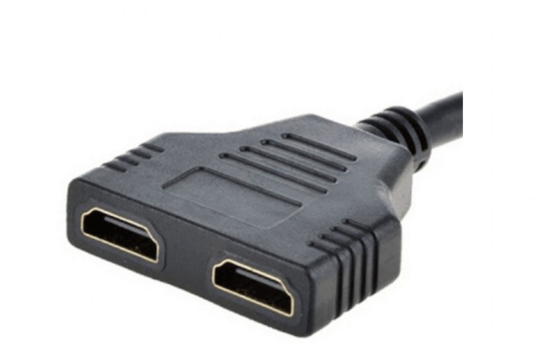 GEMBIRD Dat přepínač HDMI splitter, pasivní, kabel, 2 cesty