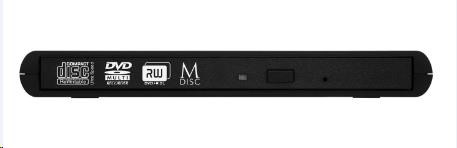 VERBATIM externí mechanika DVD-RW Rewriter USB 2.0 Black + NERO