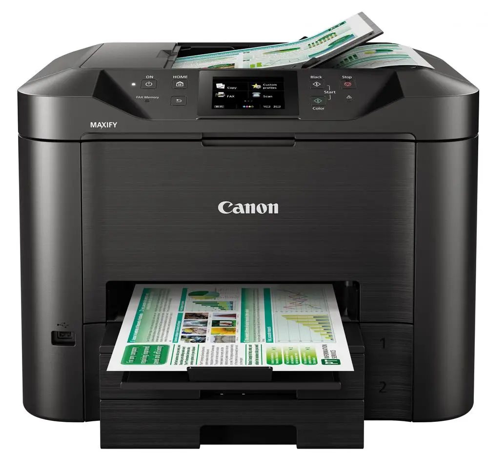 Canon MAXIFY MB5450 - barevná, MF (tisk,kopírka,sken,fax,cloud), duplex, ADF, USB,Wi-Fi
