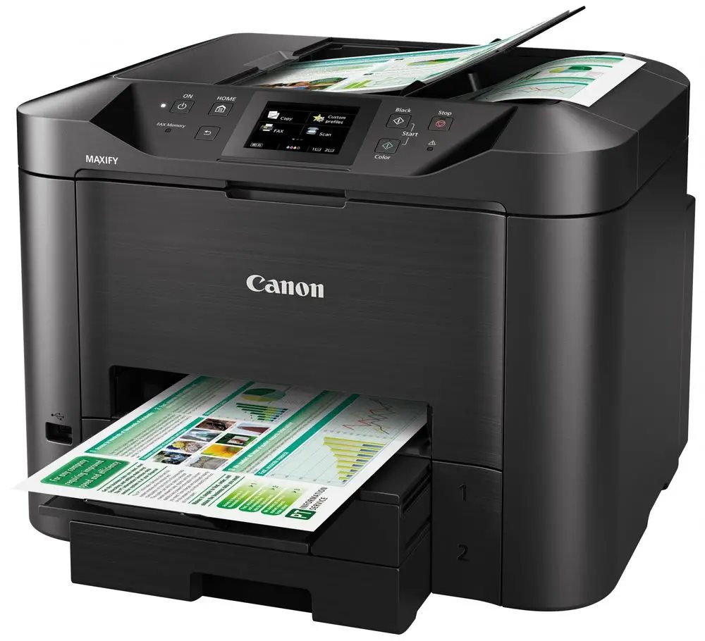 Canon MAXIFY MB5450 - barevná, MF (tisk,kopírka,sken,fax,cloud), duplex, ADF, USB,Wi-Fi
