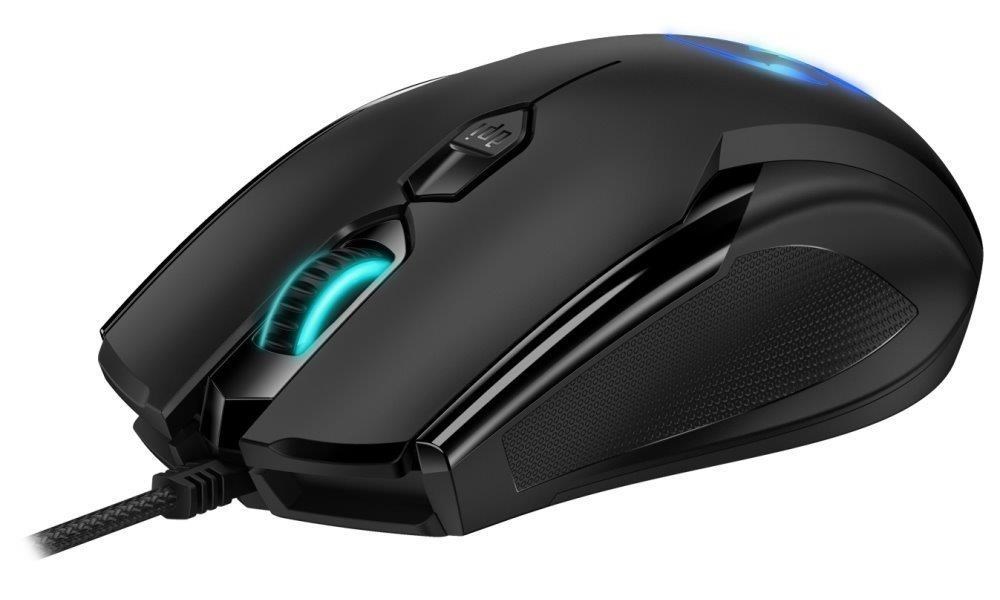GENIUS myš GX GAMING AMMOX X1 600, drátová, 3200 dpi, RGB podsvícení, USB, černá