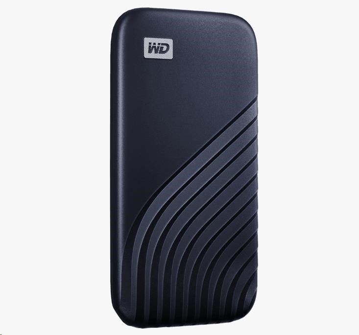 SanDisk WD My Passport SSD externí 2TB , USB-C 3.2 ,1050/1000MB/s R/W PC & Mac ,Midnight Blue