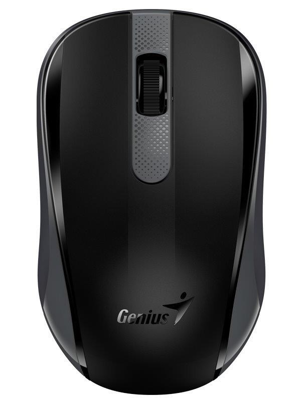 GENIUS myš NX-8008S/ 1200 dpi/ bezdrátová/ tichá/ BlueEye senzor/ černá