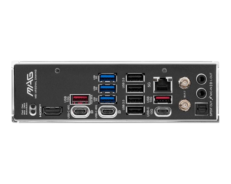MSI MB Sc AM5 MAG X870E TOMAHAWK WIFI, AMD X870E, 4xDDR5, 1xHDMI, 2xUSB4, WI-FI