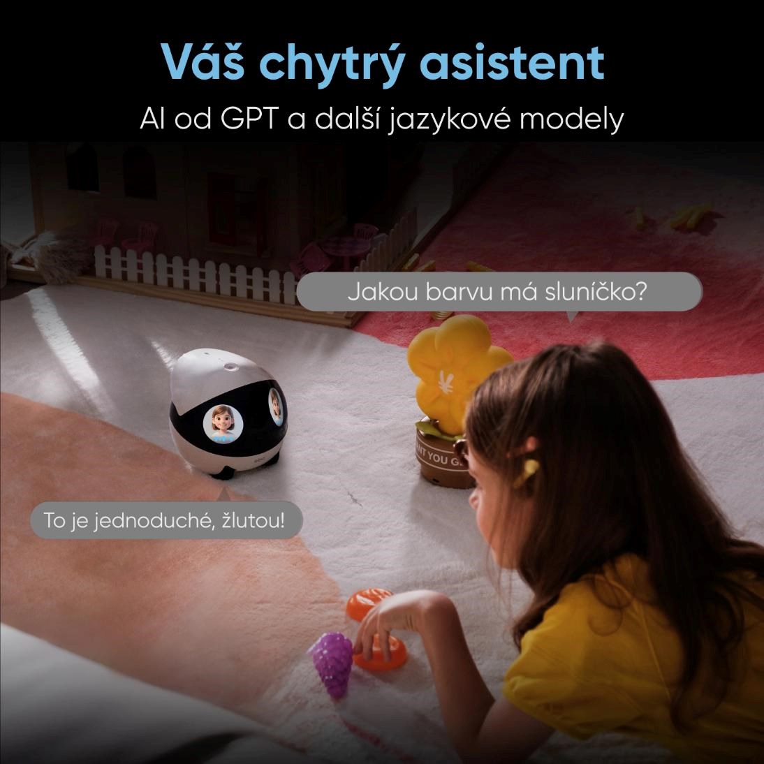 Enabot EBO Air2 Plus - Robotický AI společník s 3K kamerou