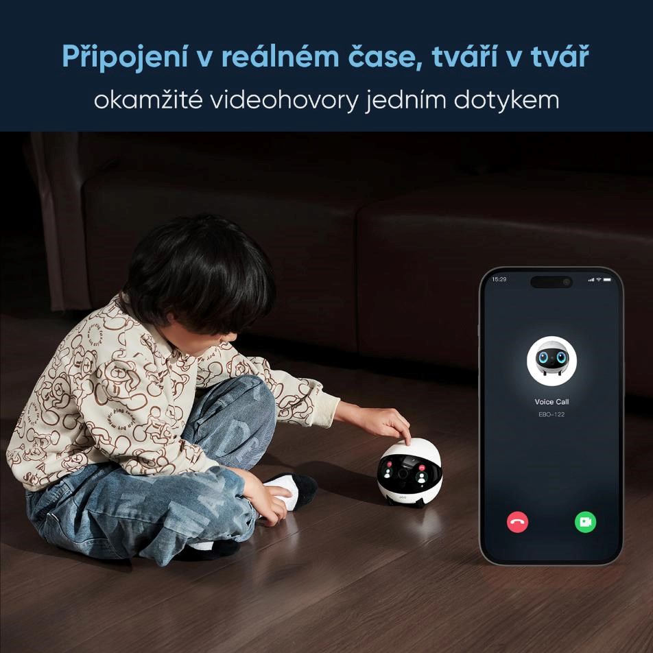 Enabot EBO Air2 Plus - Robotický AI společník s 3K kamerou