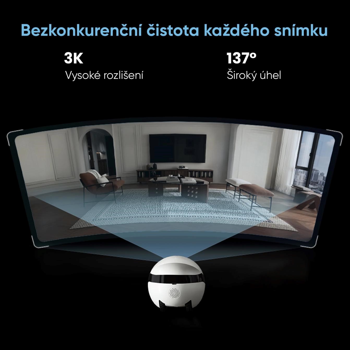 Enabot EBO Air2 Plus - Robotický AI společník s 3K kamerou